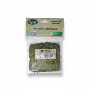 Thymus vulgaris ou Tomilho pacotinho de 10 gr fresco ou desidratado - erva aromática para carnes, legumes, molhos e marinados