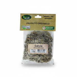Pacotinho de Sálvia fresca ou desidratada - erva aromática para carnes, molhos e receitas italianas.