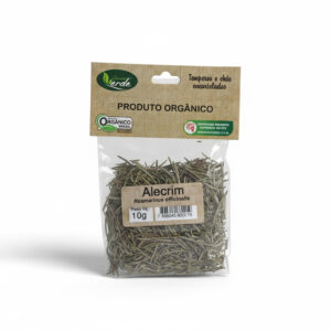 Pacotinho de Alecrim 10g - erva aromática para carnes, pães, batatas e óleos aromatizados.