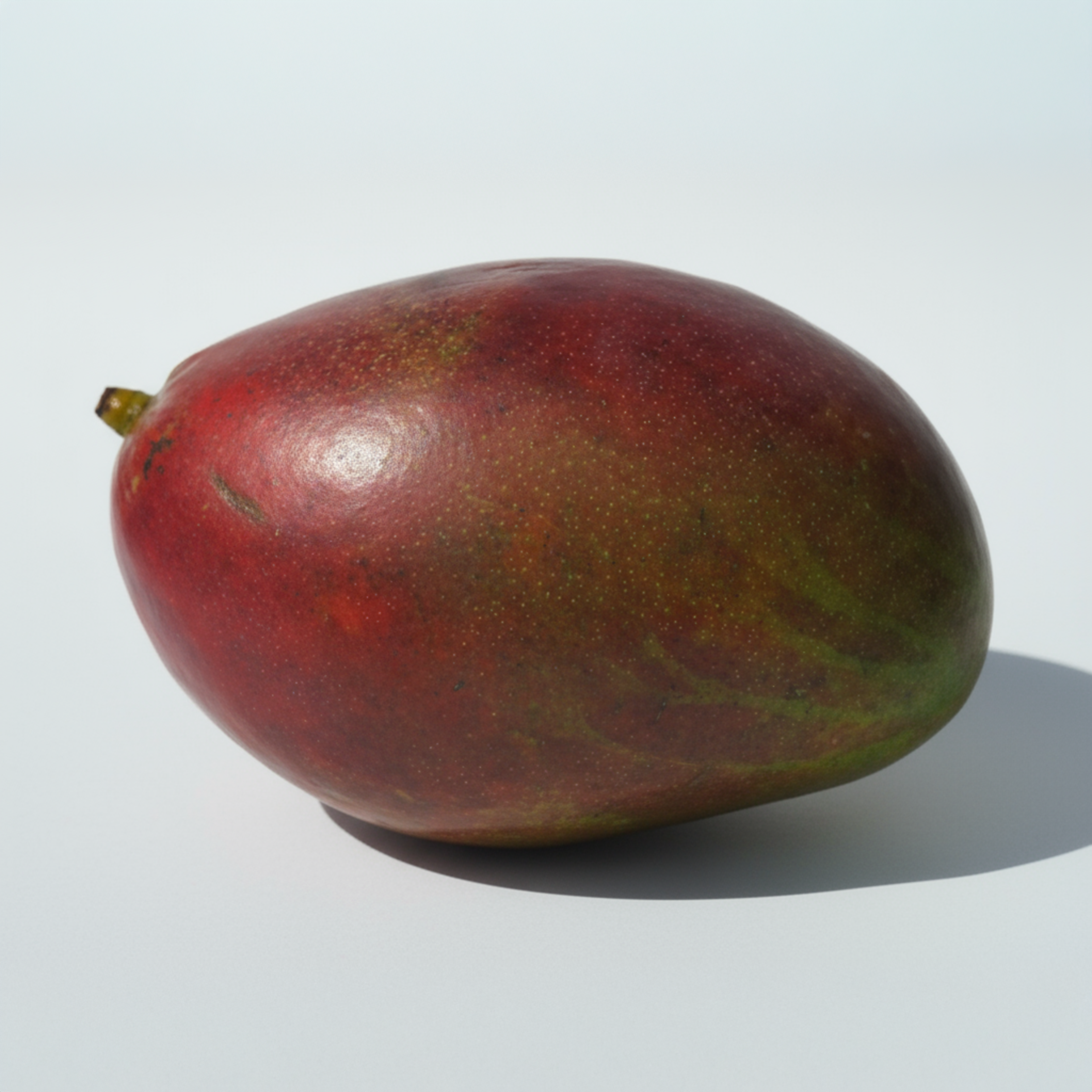 Manga Palmer fresca - fruta doce e suculenta, ideal para consumo in natura, sucos e sobremesas.