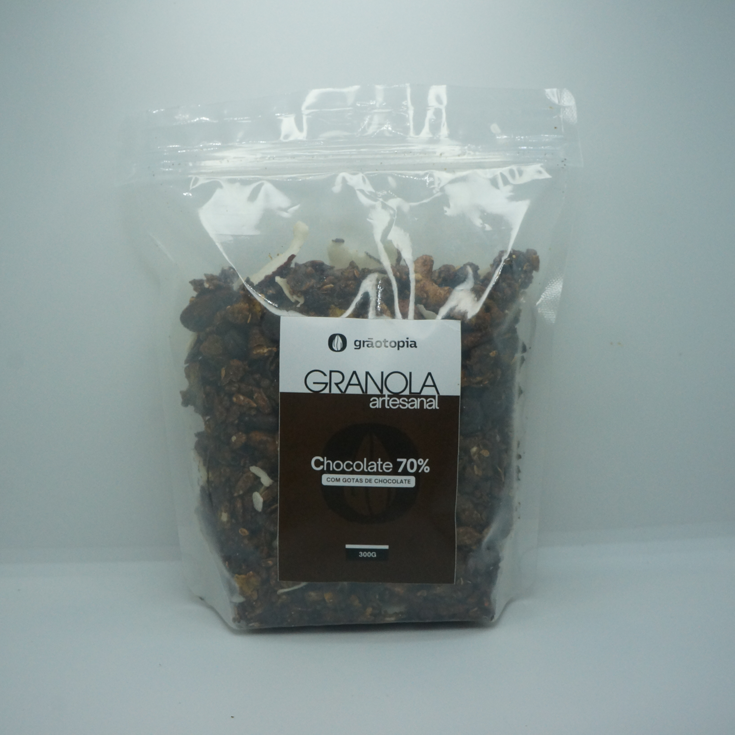 Granola Grãotopia com gotas de Chocolate 70% 300g