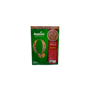 Quinoa vermelha em flocos Native orgânica 200g